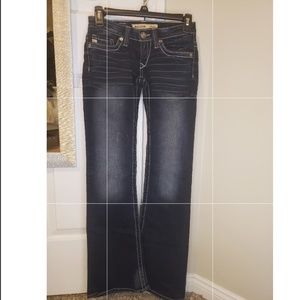 Big Star Dark Bootcut Jean's